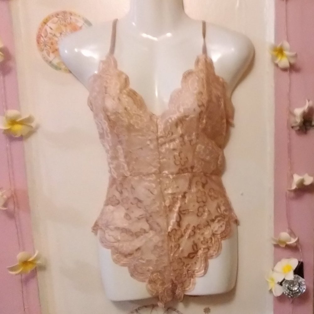Avidlove (S) Sexy Floral Lace Teddy Lingerie Bodysuit